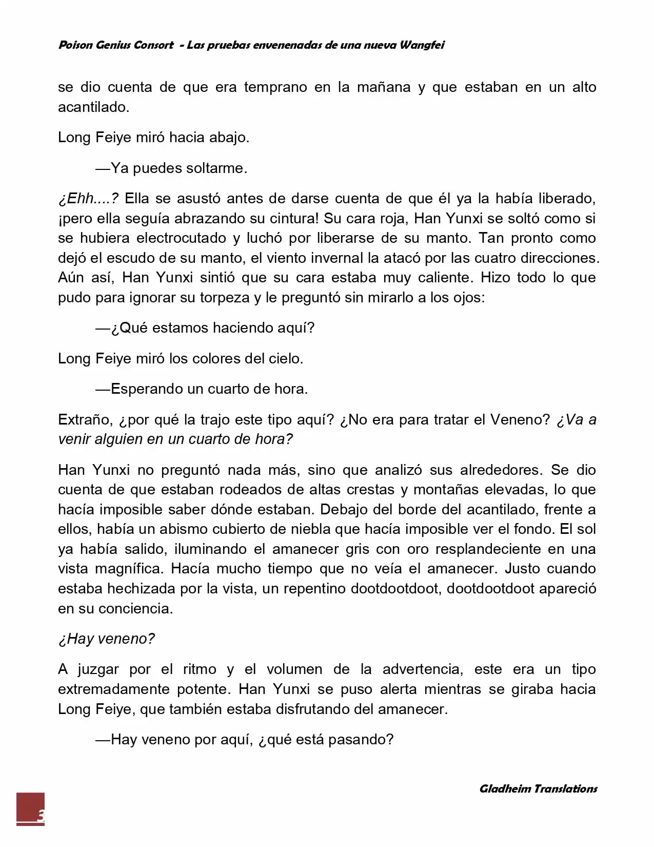 Poison Genious Consort (Novela) - Capítulo 46 - Página 3 - LectorTMOo