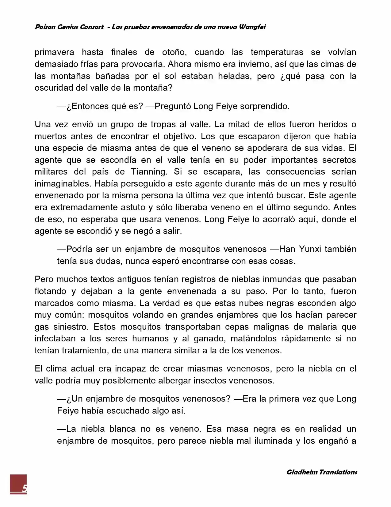 Poison Genious Consort (Novela) - Capítulo 46 - Página 5 - LectorTMOo