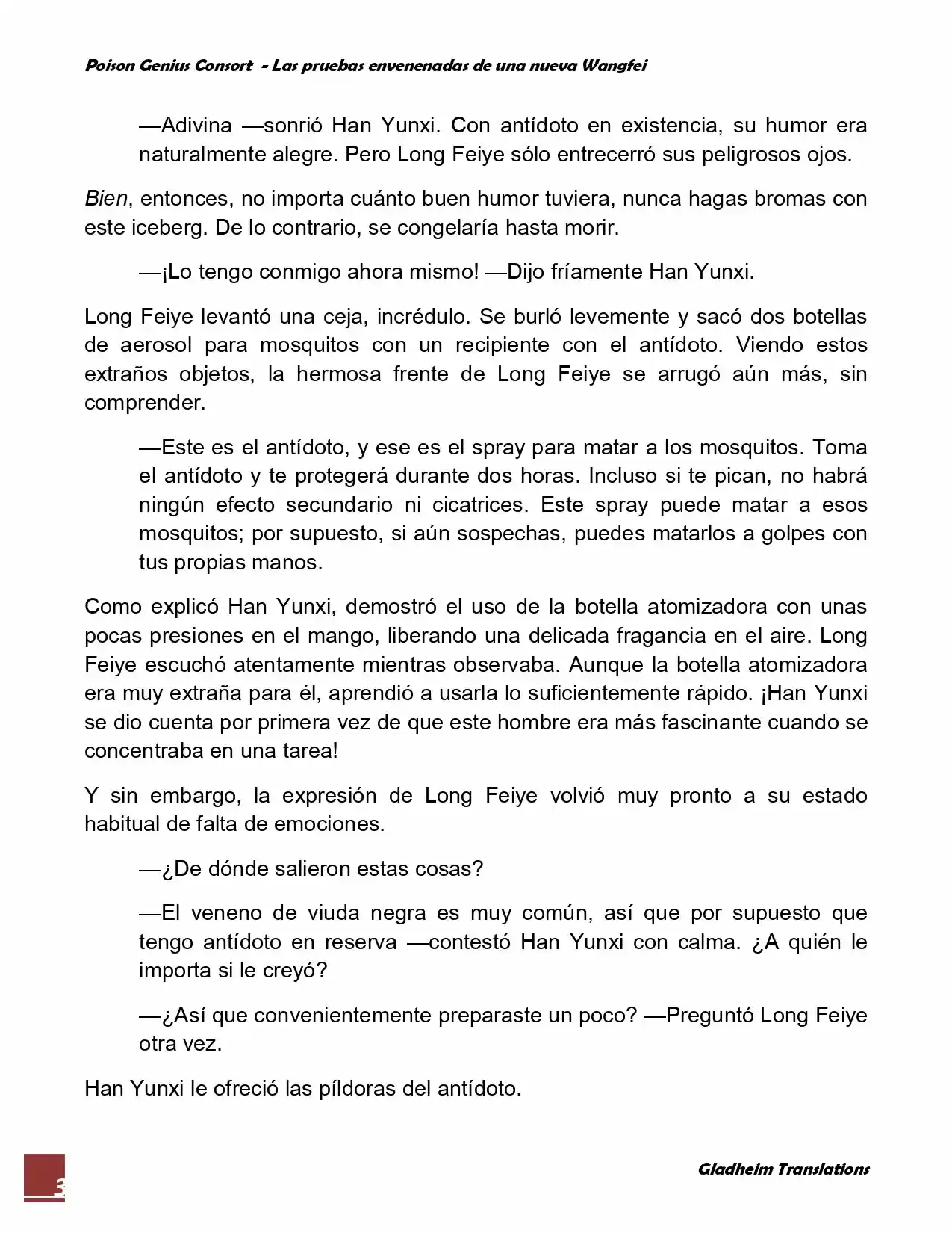 Poison Genious Consort (Novela) - Capítulo 47 - Página 3 - LectorTMOo