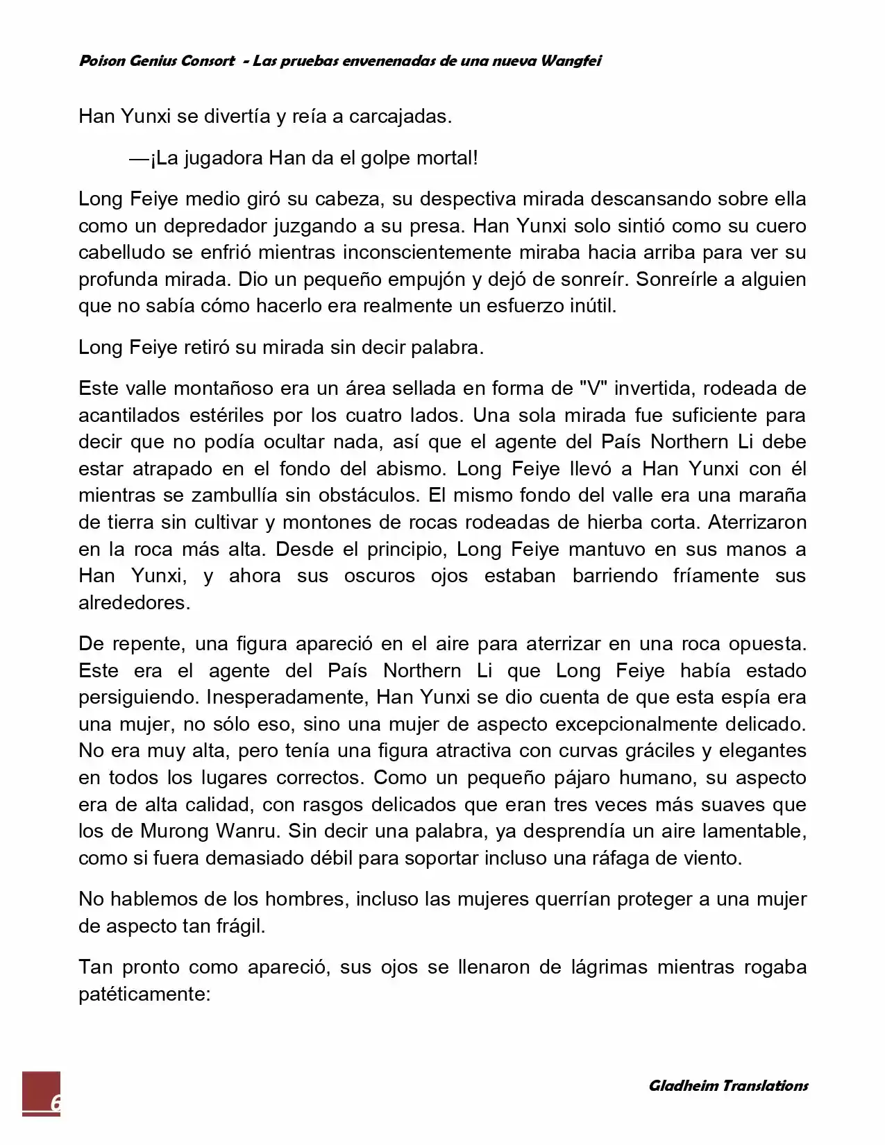 Poison Genious Consort (Novela) - Capítulo 47 - Página 6 - LectorTMOo