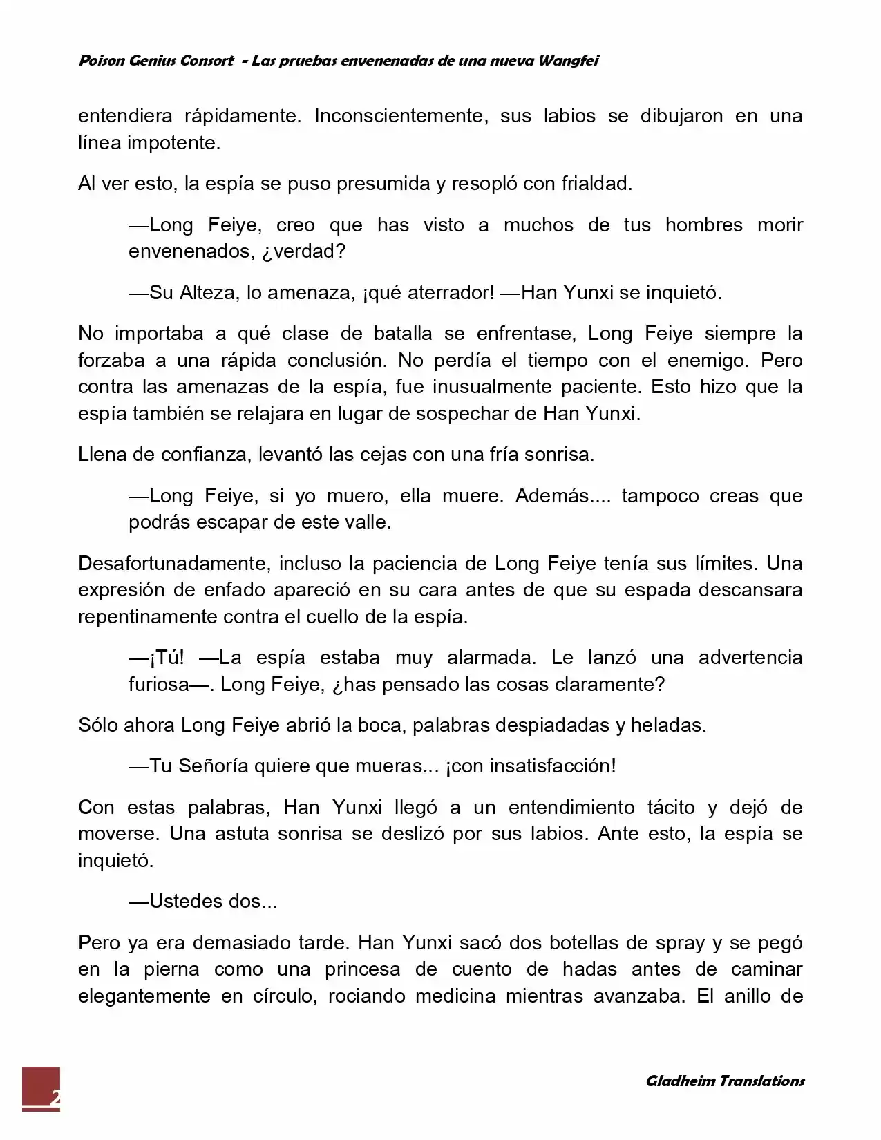 Poison Genious Consort (Novela) - Capítulo 48 - Página 2 - LectorTMOo