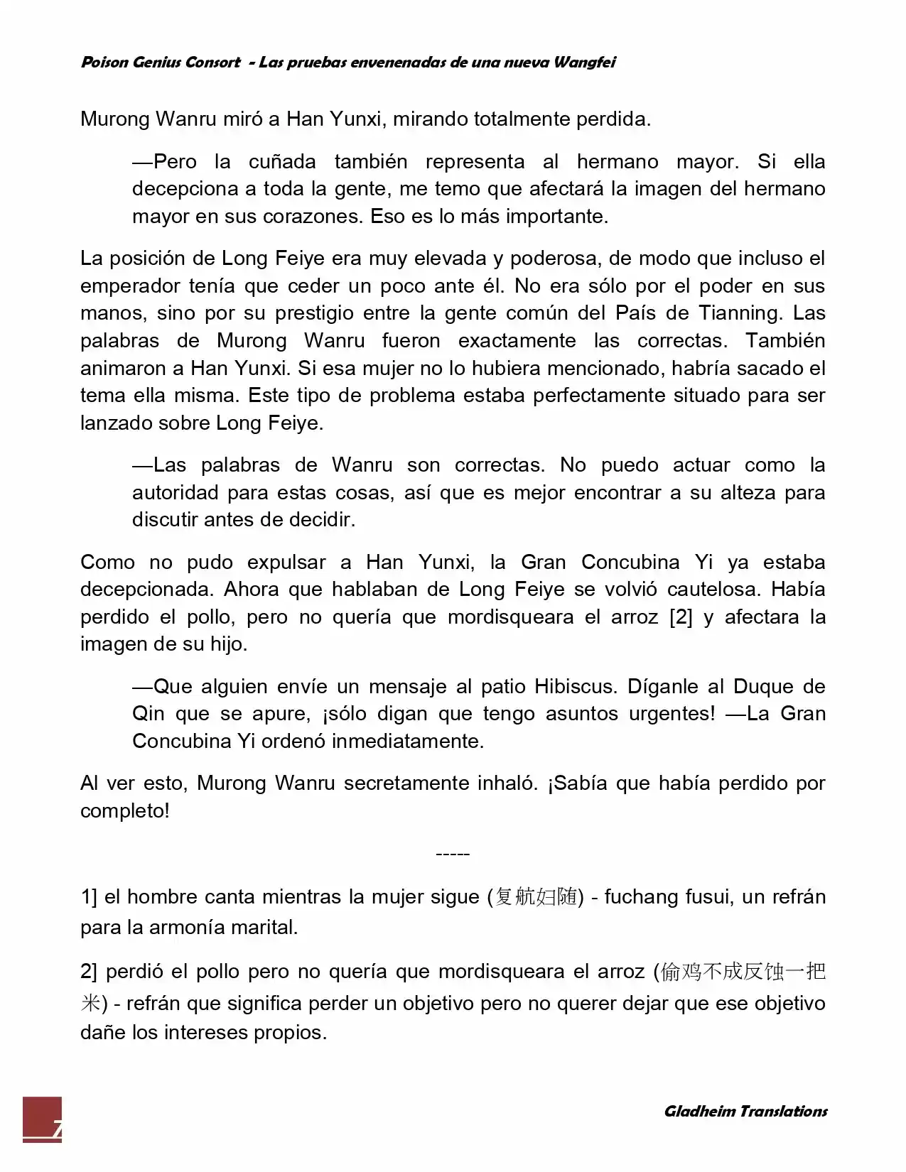 Poison Genious Consort (Novela) - Capítulo 49 - Página 7 - LectorTMOo