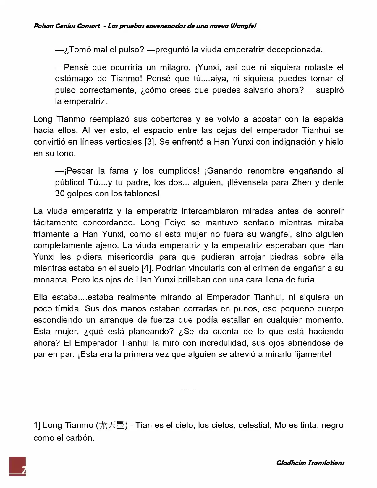 Poison Genious Consort (Novela) - Capítulo 52 - Página 7 - LectorTMOo