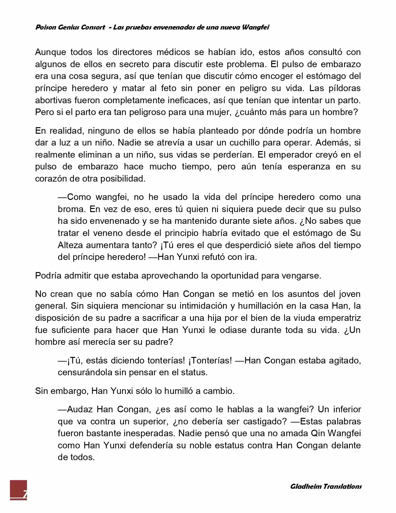 Poison Genious Consort (Novela) - Capítulo 53 - Página 7 - LectorTMOo