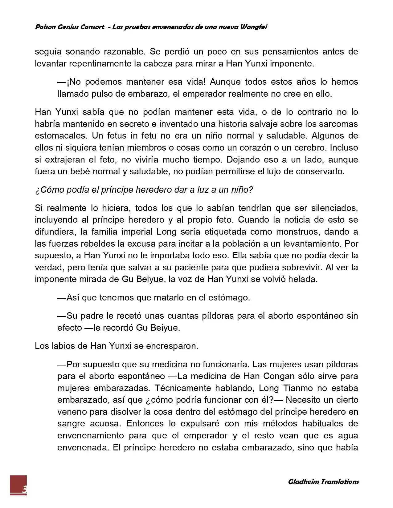 Poison Genious Consort (Novela) - Capítulo 55 - Página 3 - LectorTMOo