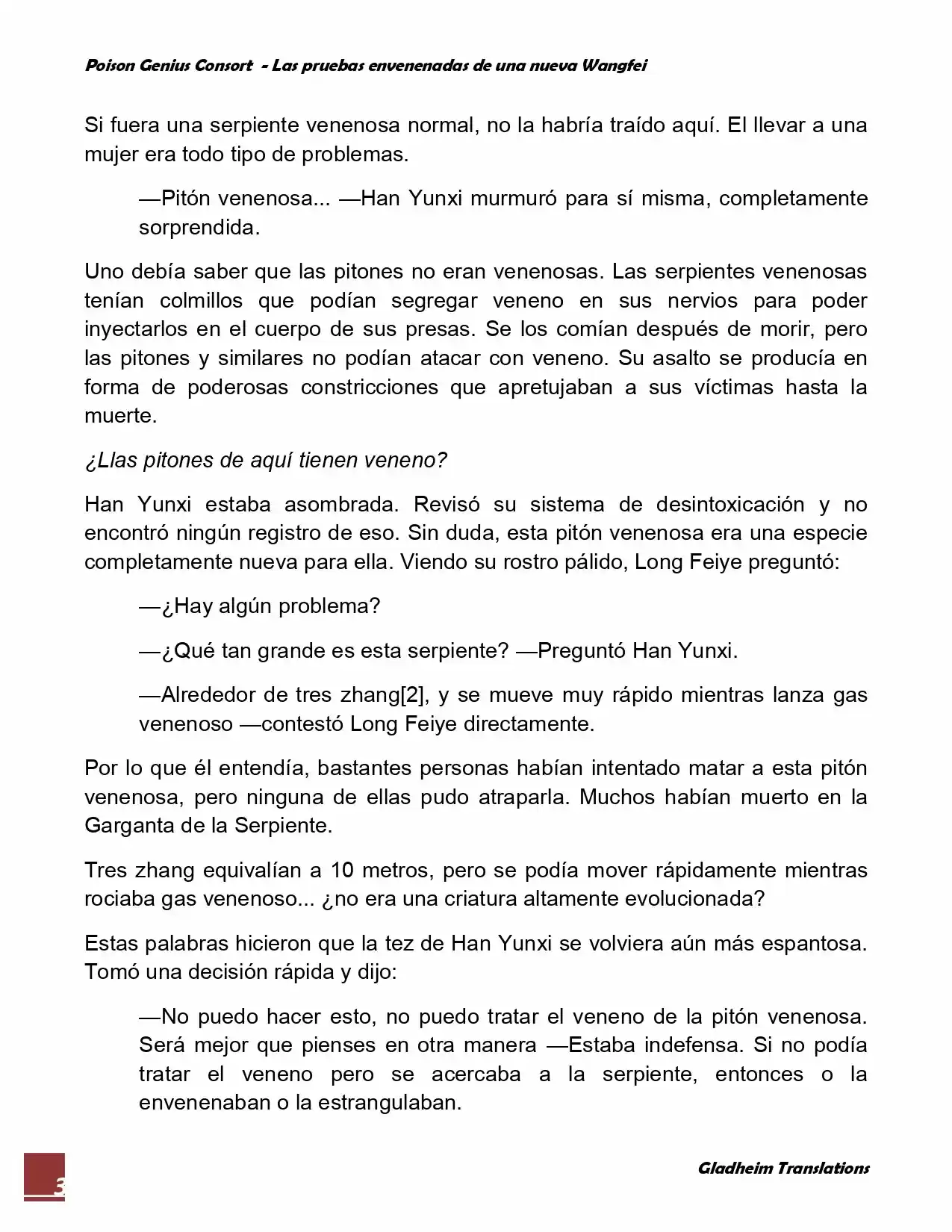 Poison Genious Consort (Novela) - Capítulo 57 - Página 3 - LectorTMOo