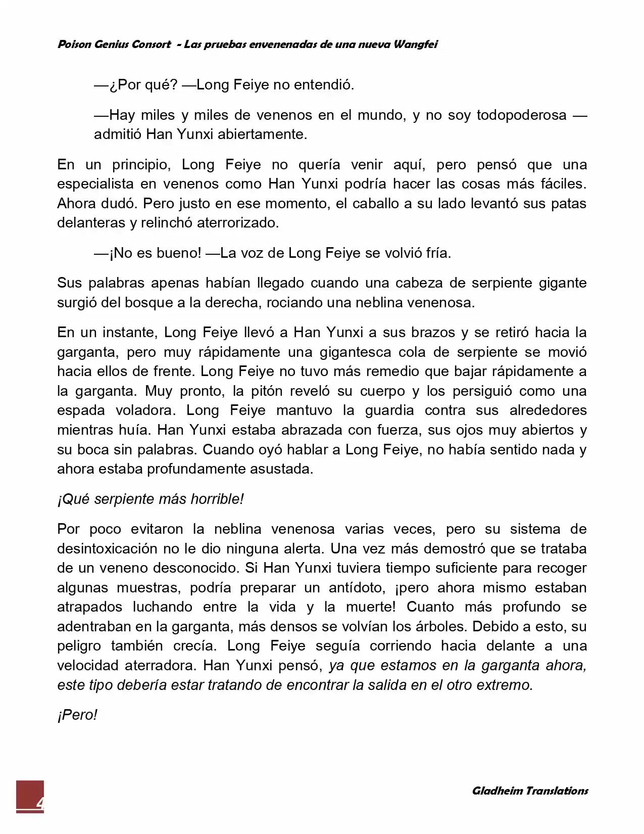 Poison Genious Consort (Novela) - Capítulo 57 - Página 4 - LectorTMOo
