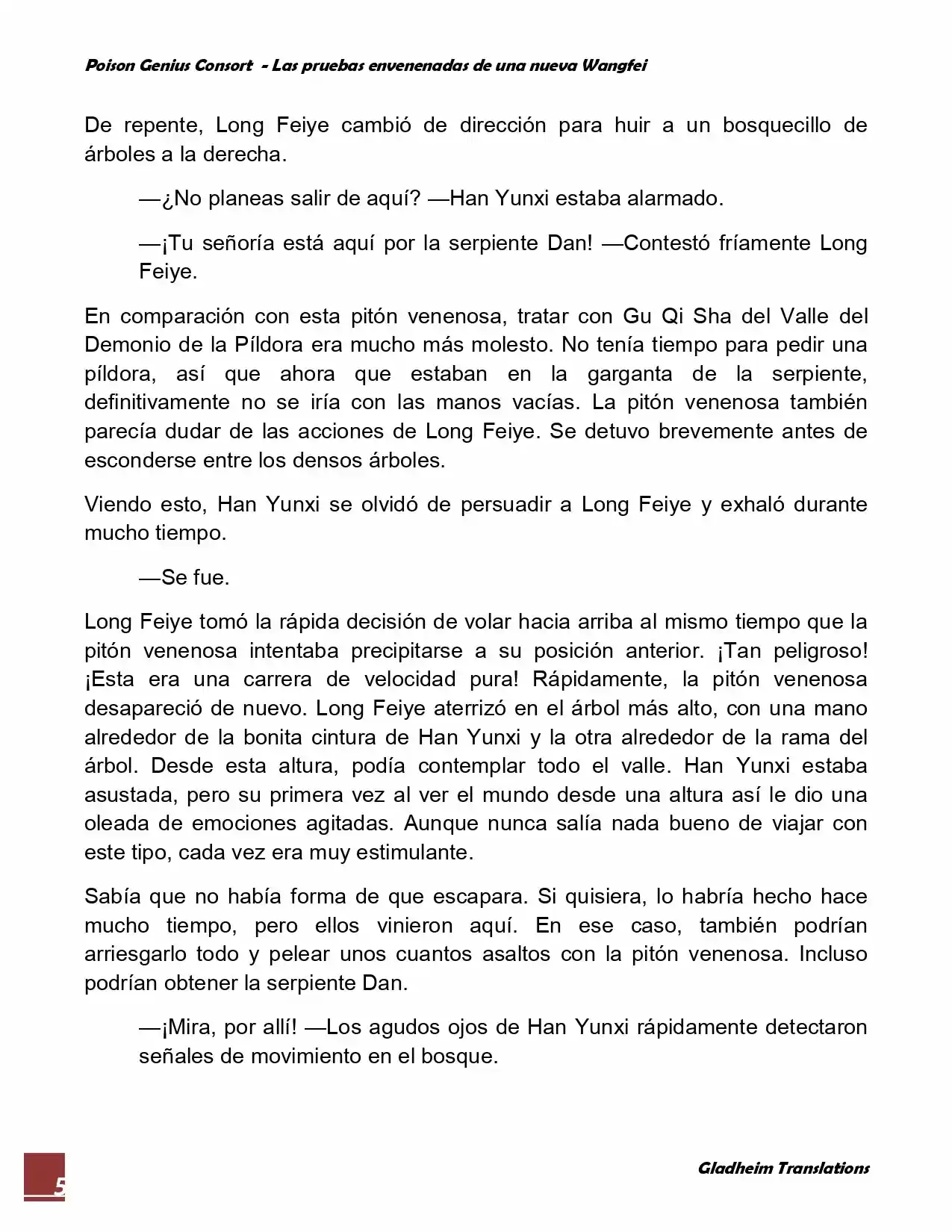 Poison Genious Consort (Novela) - Capítulo 57 - Página 5 - LectorTMOo