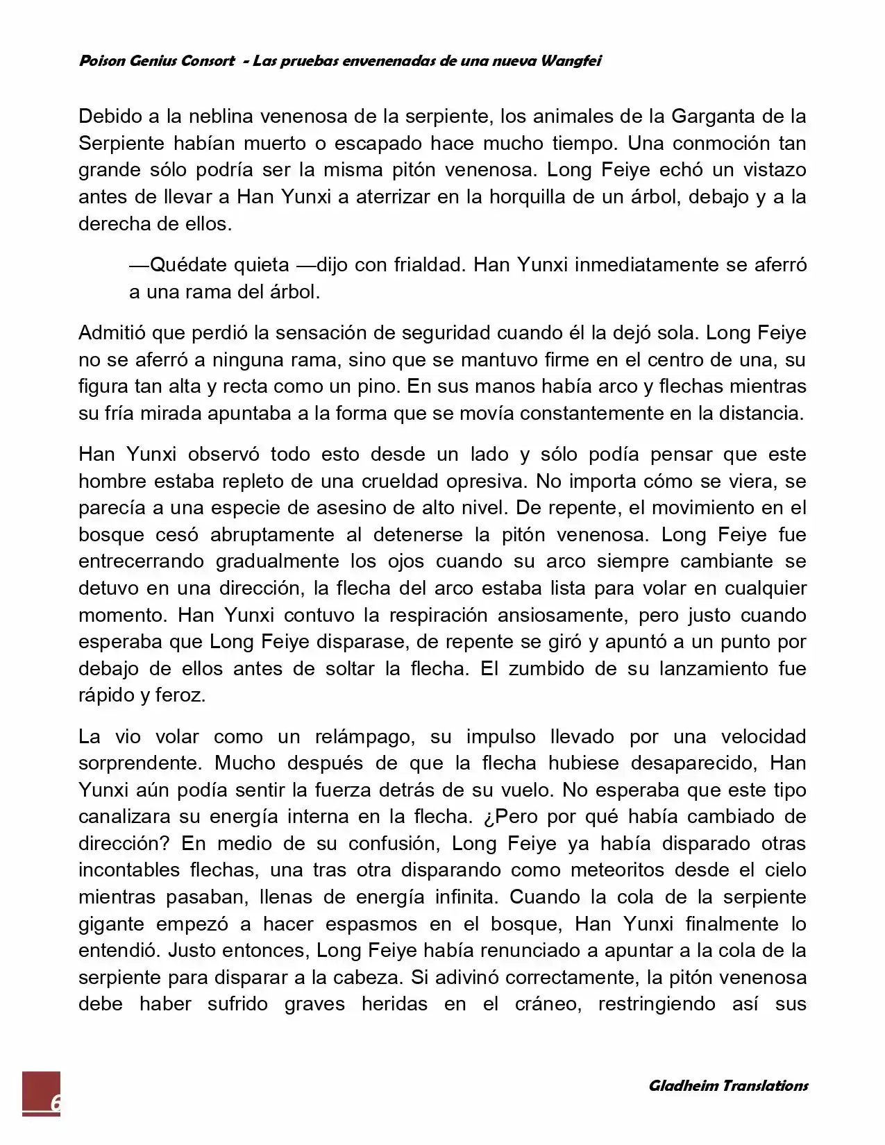 Poison Genious Consort (Novela) - Capítulo 57 - Página 6 - LectorTMOo