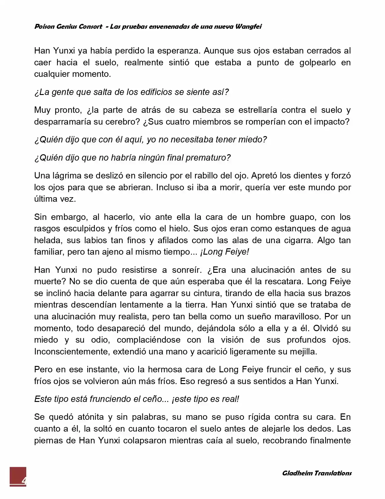 Poison Genious Consort (Novela) - Capítulo 58 - Página 4 - LectorTMOo