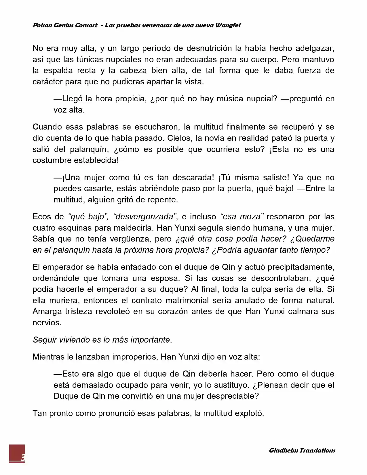 Poison Genious Consort (Novela) - Capítulo 6 - Página 3 - LectorTMOo