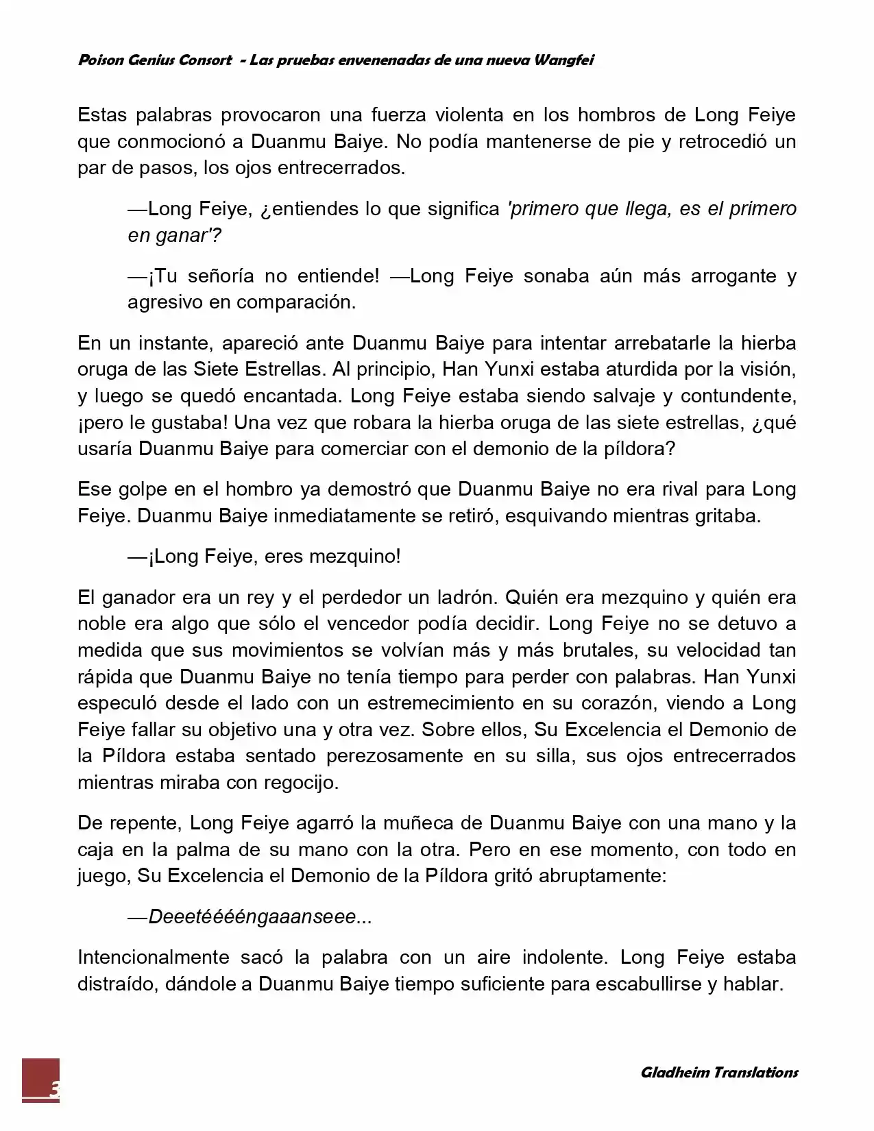 Poison Genious Consort (Novela) - Capítulo 60 - Página 3 - LectorTMOo