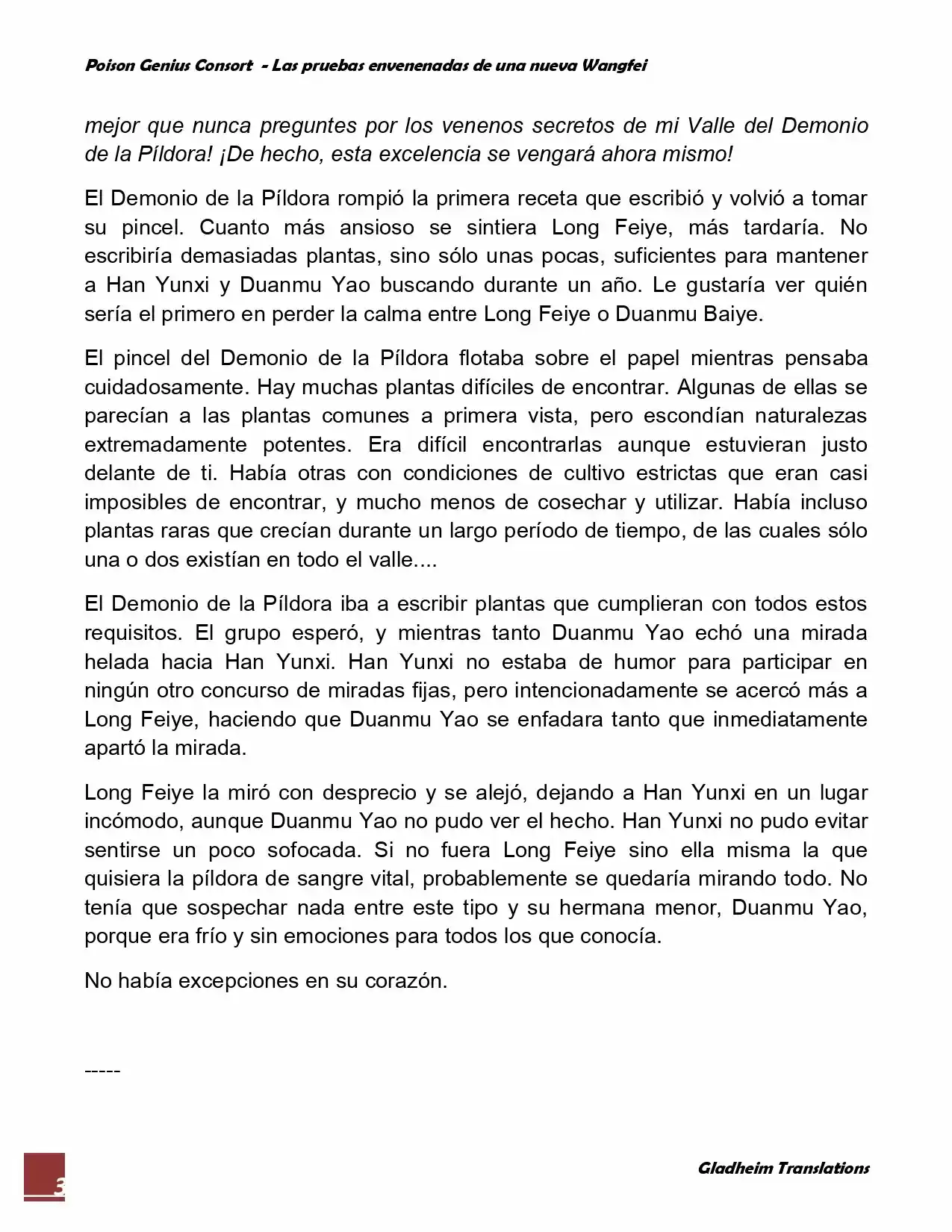 Poison Genious Consort (Novela) - Capítulo 62 - Página 3 - LectorTMOo