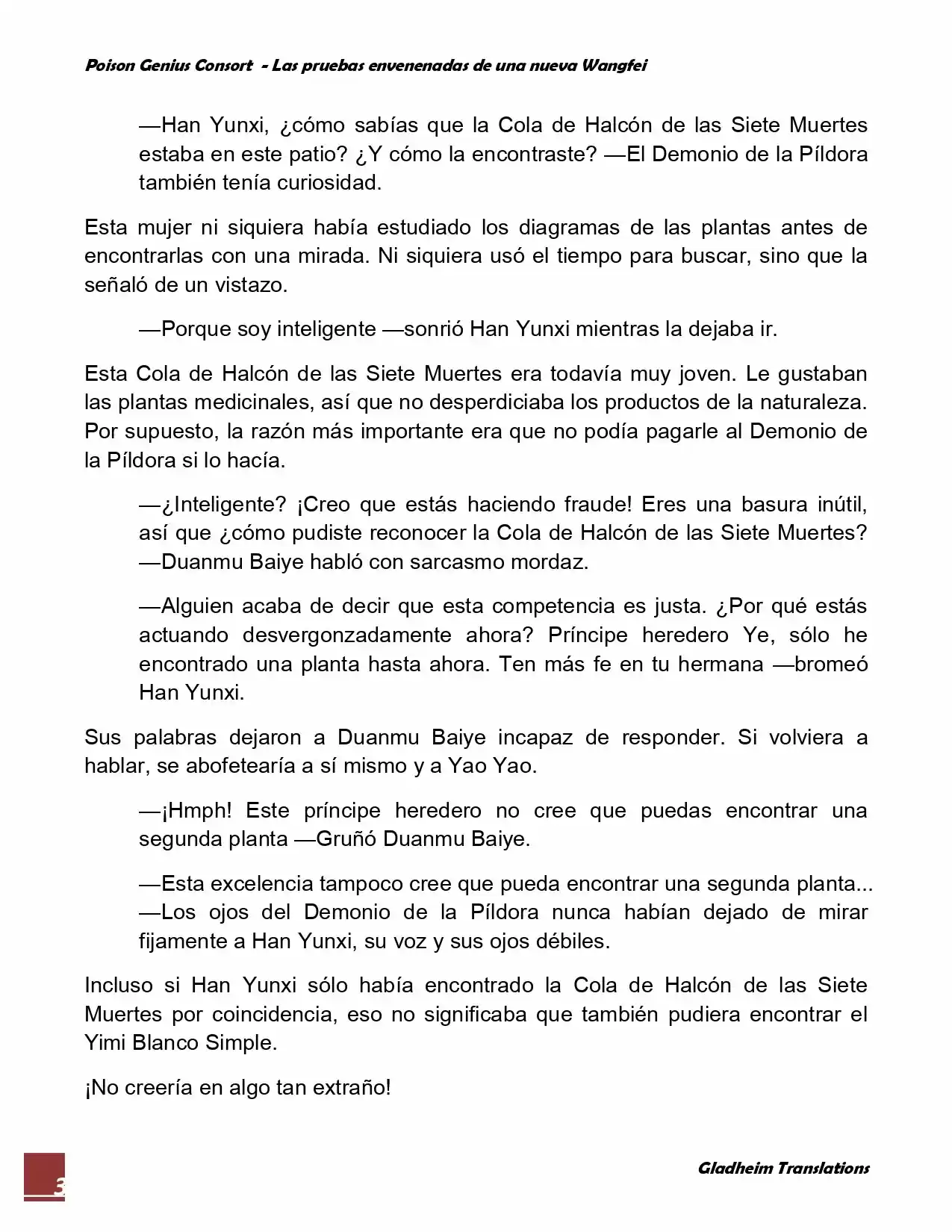 Poison Genious Consort (Novela) - Capítulo 63 - Página 3 - LectorTMOo