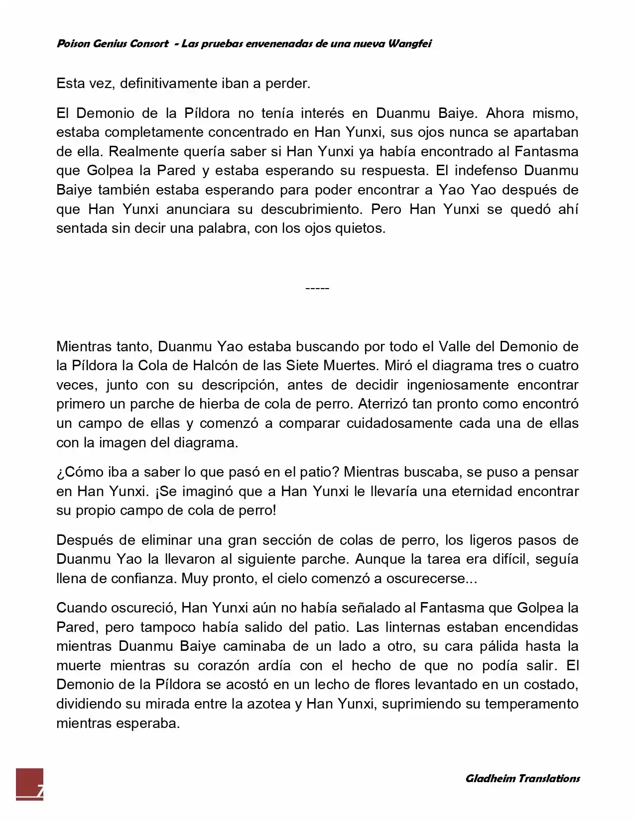 Poison Genious Consort (Novela) - Capítulo 63 - Página 7 - LectorTMOo