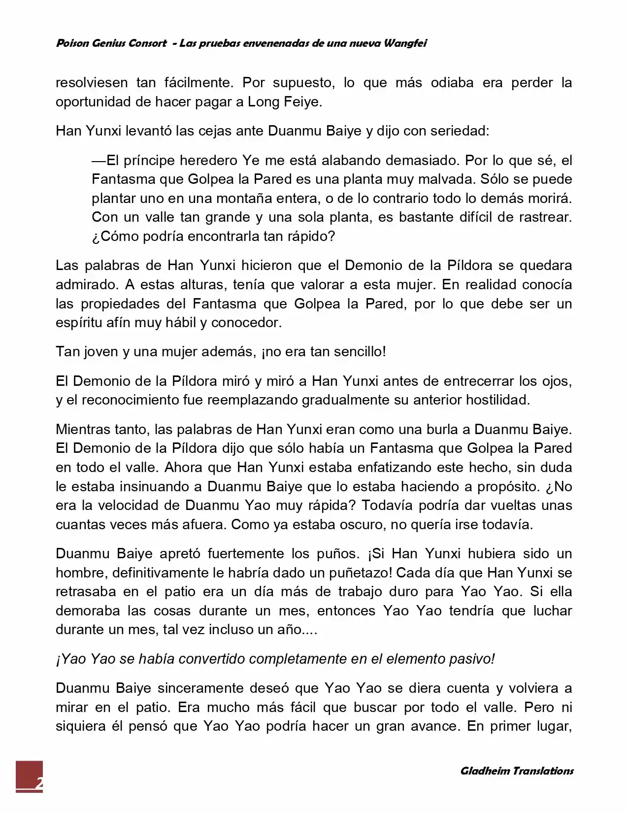 Poison Genious Consort (Novela) - Capítulo 64 - Página 2 - LectorTMOo