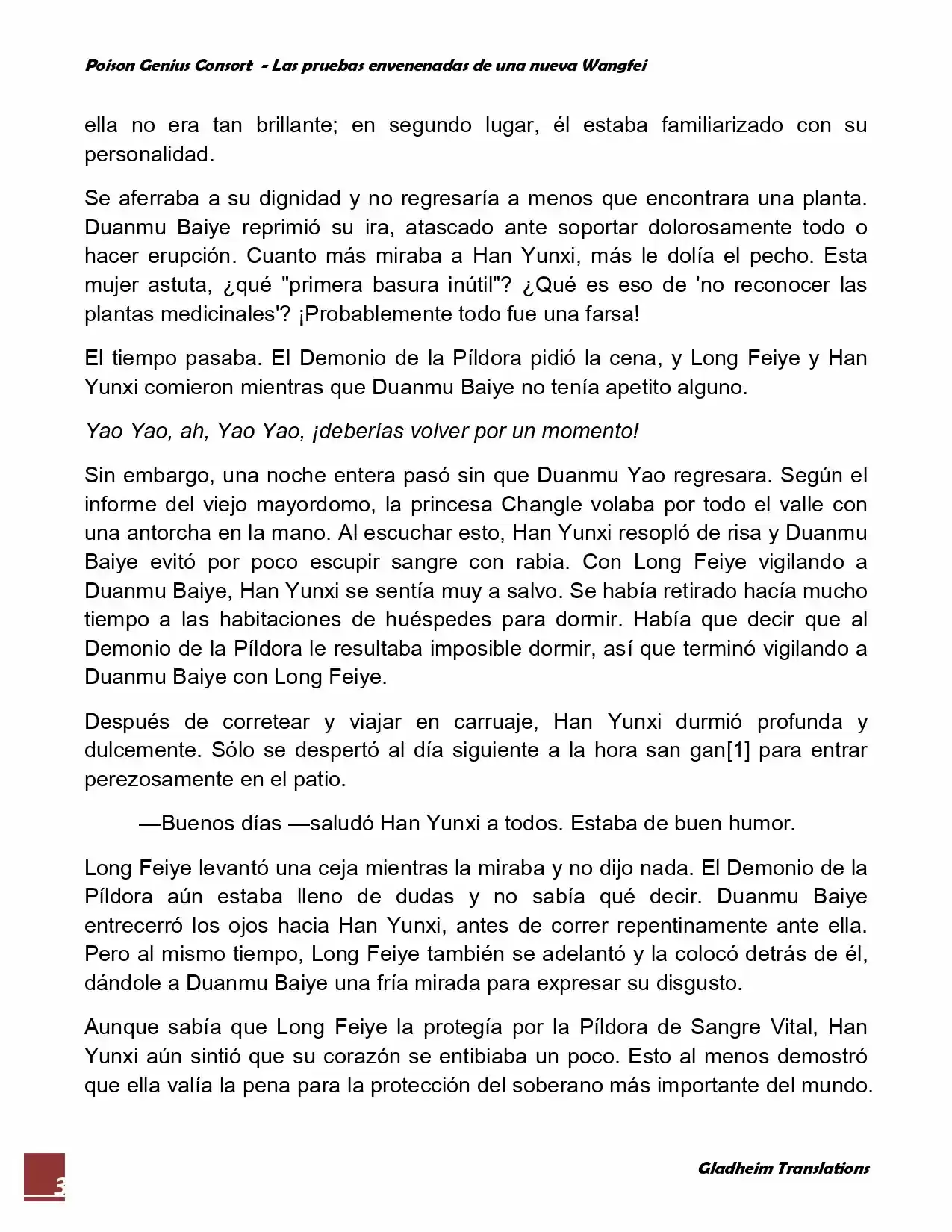 Poison Genious Consort (Novela) - Capítulo 64 - Página 3 - LectorTMOo