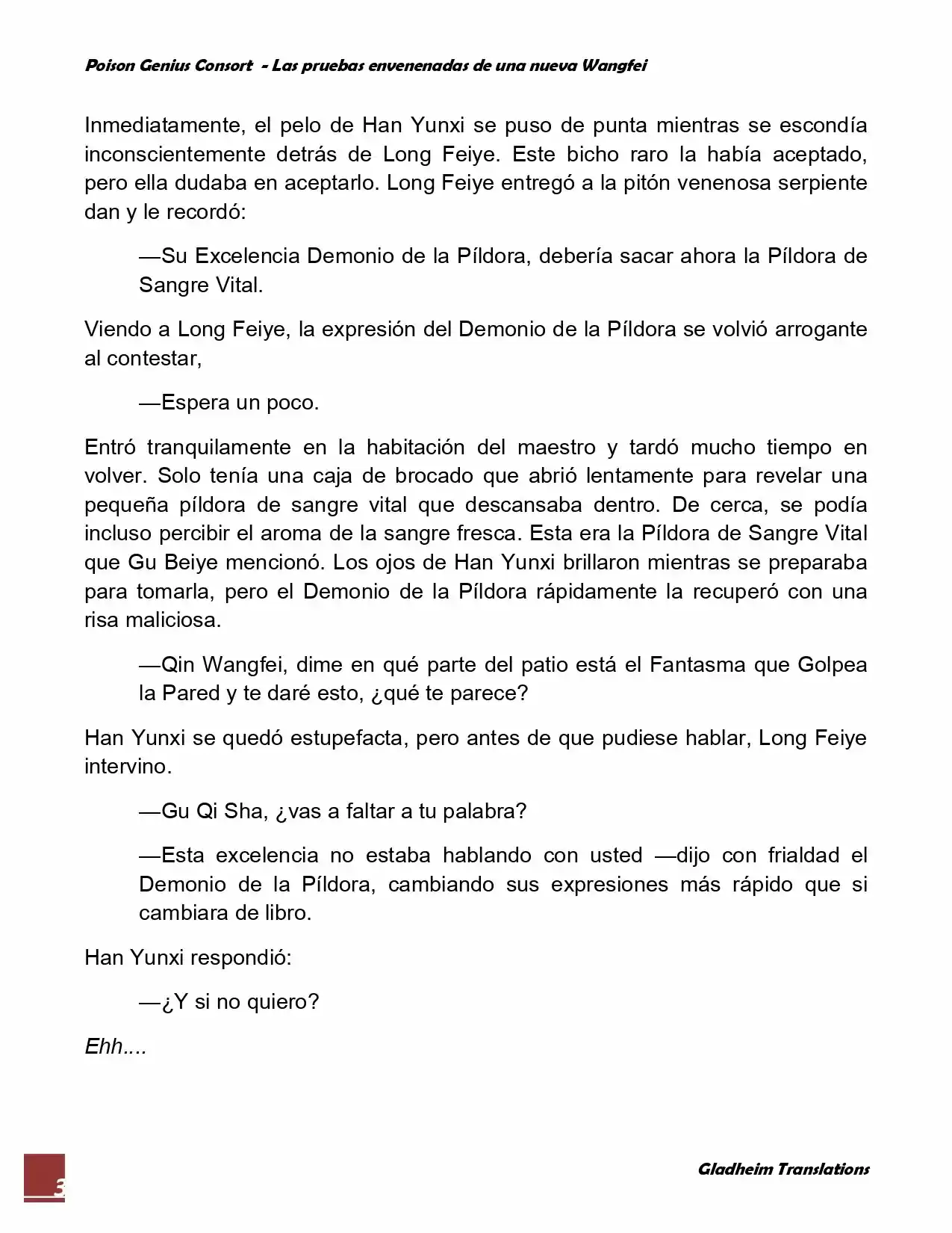 Poison Genious Consort (Novela) - Capítulo 65 - Página 3 - LectorTMOo