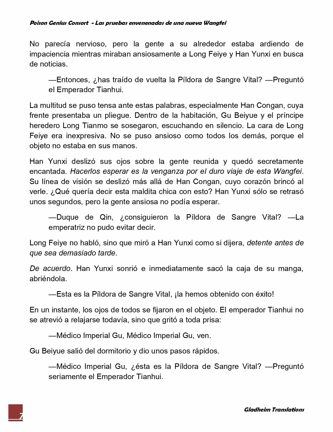 Poison Genious Consort (Novela) - Capítulo 65 - Página 7 - LectorTMOo