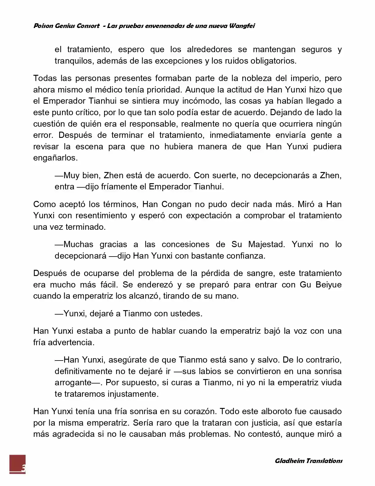 Poison Genious Consort (Novela) - Capítulo 66 - Página 3 - LectorTMOo