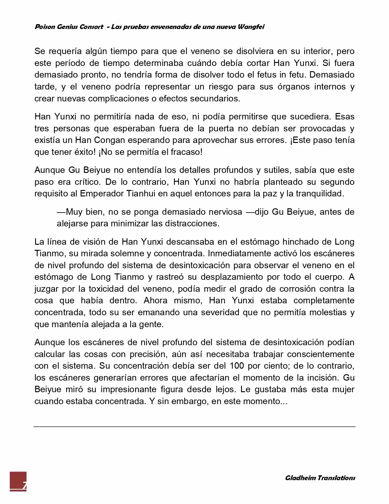 Poison Genious Consort (Novela) - Capítulo 66 - Página 7 - LectorTMOo