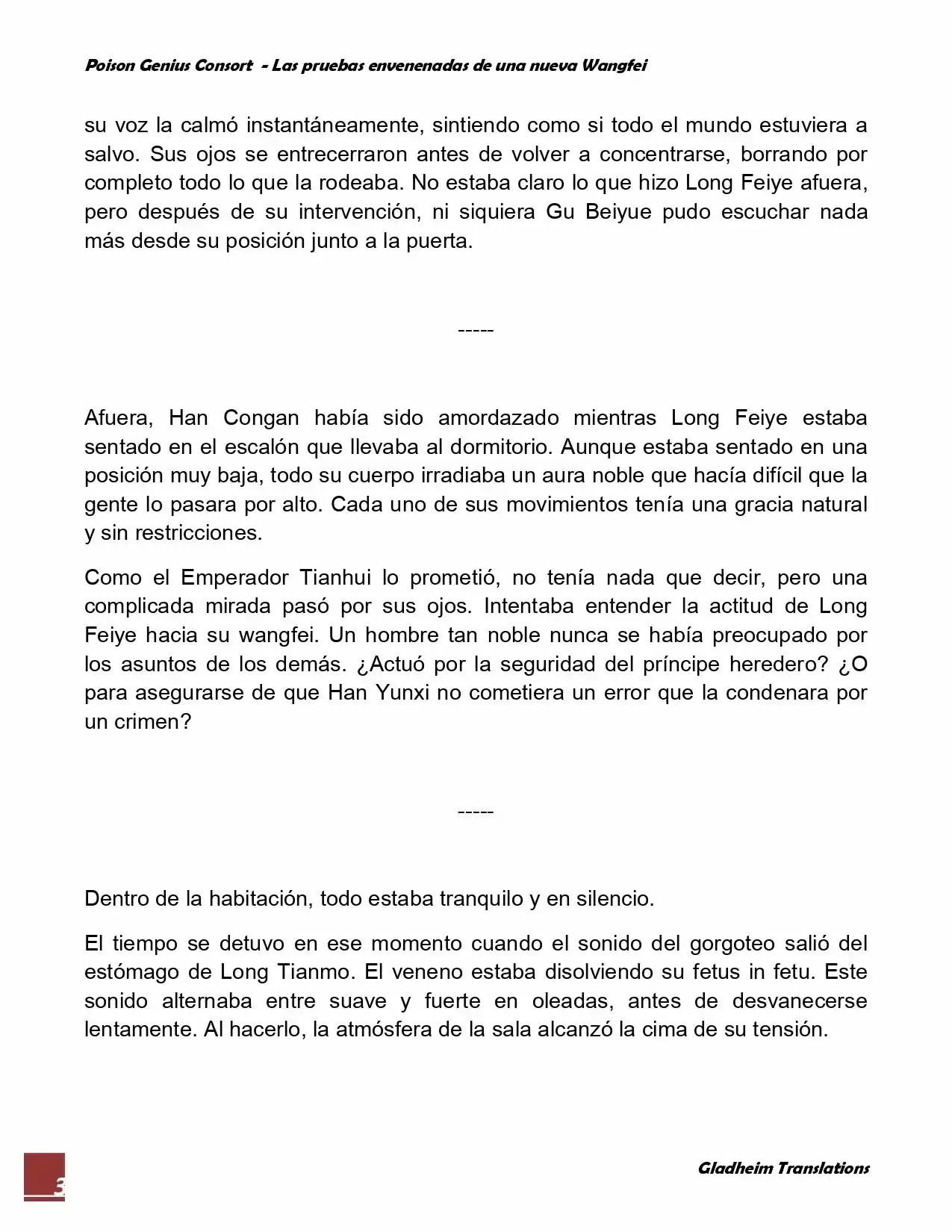 Poison Genious Consort (Novela) - Capítulo 67 - Página 3 - LectorTMOo