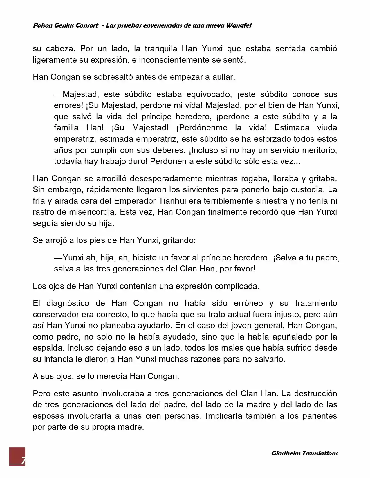 Poison Genious Consort (Novela) - Capítulo 68 - Página 7 - LectorTMOo