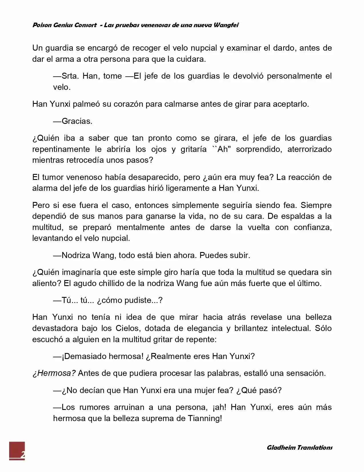 Poison Genious Consort (Novela) - Capítulo 7 - Página 2 - LectorTMOo
