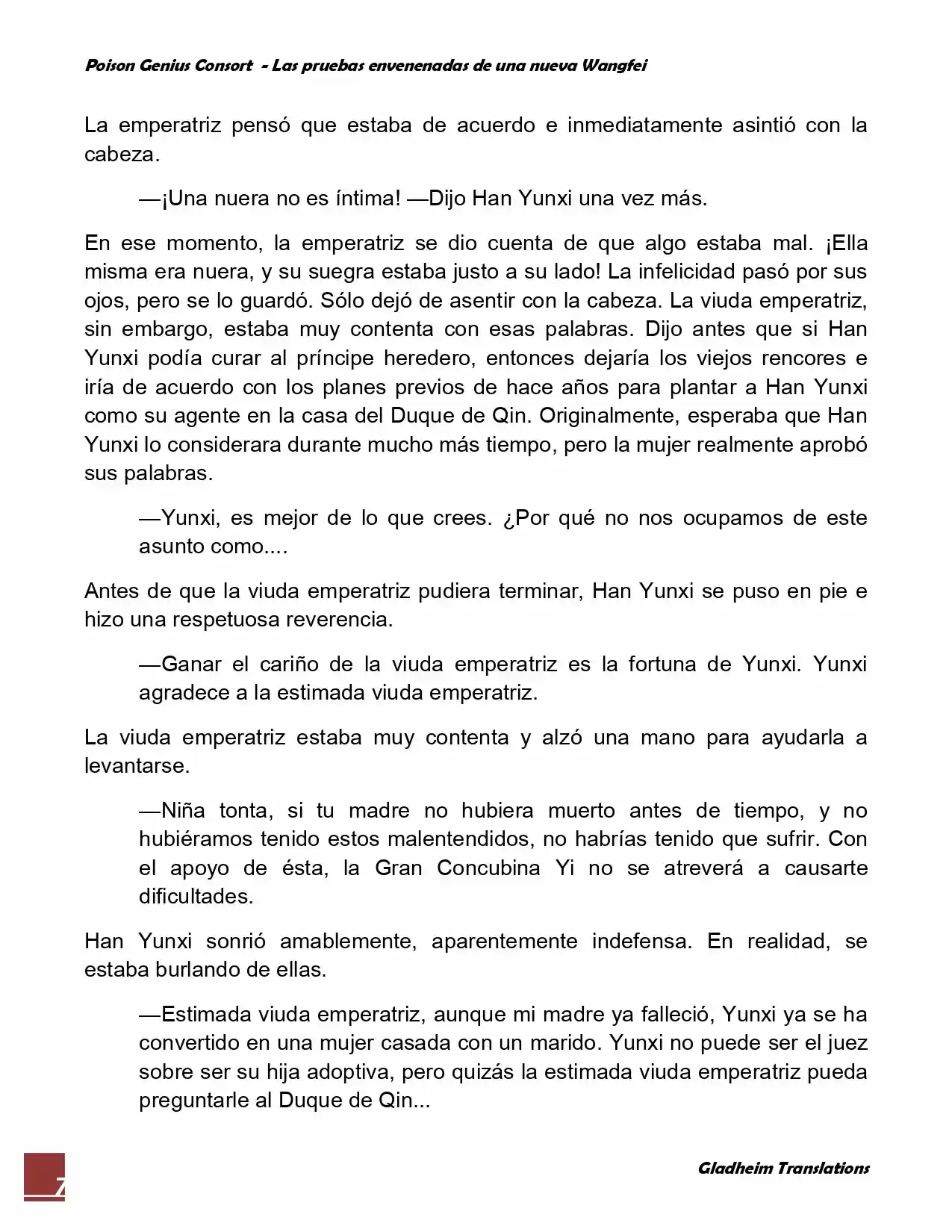 Poison Genious Consort (Novela) - Capítulo 70 - Página 7 - LectorTMOo