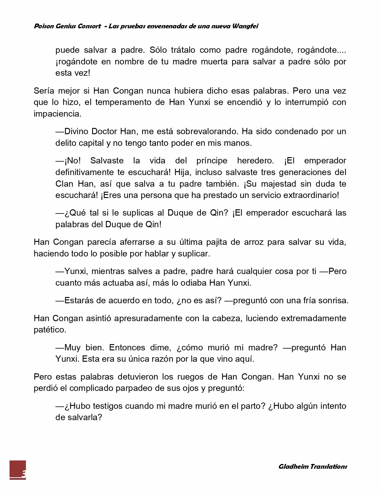 Poison Genious Consort (Novela) - Capítulo 73 - Página 3 - LectorTMOo