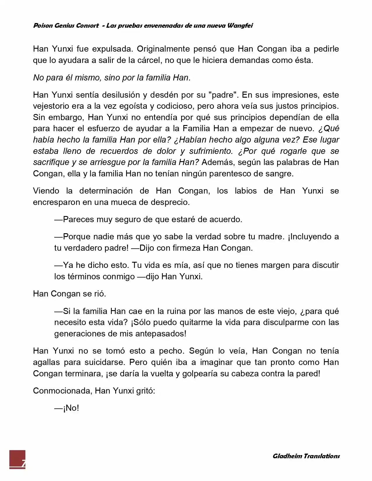 Poison Genious Consort (Novela) - Capítulo 74 - Página 7 - LectorTMOo
