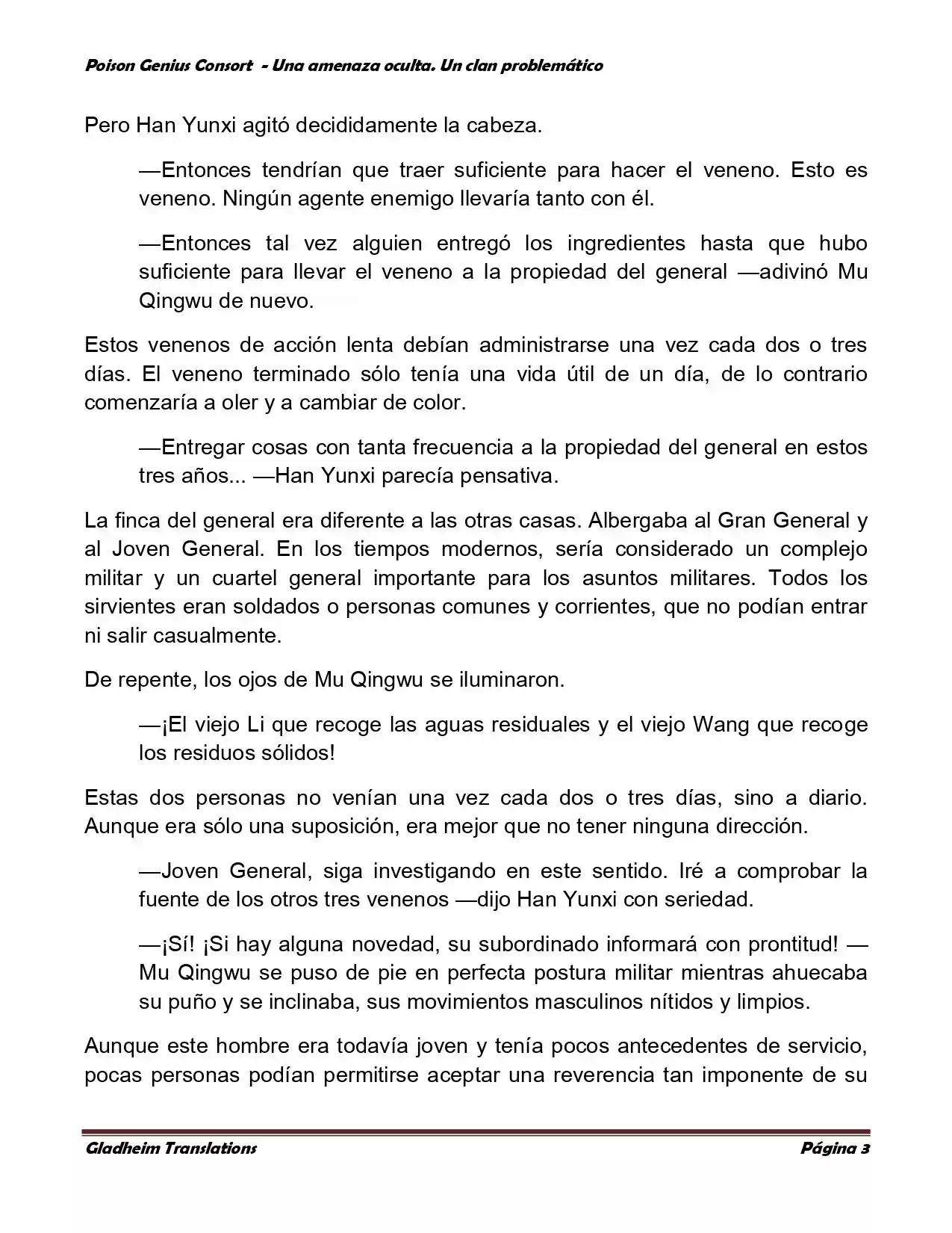 Poison Genious Consort (Novela) - Capítulo 79 - Página 3 - LectorTMOo