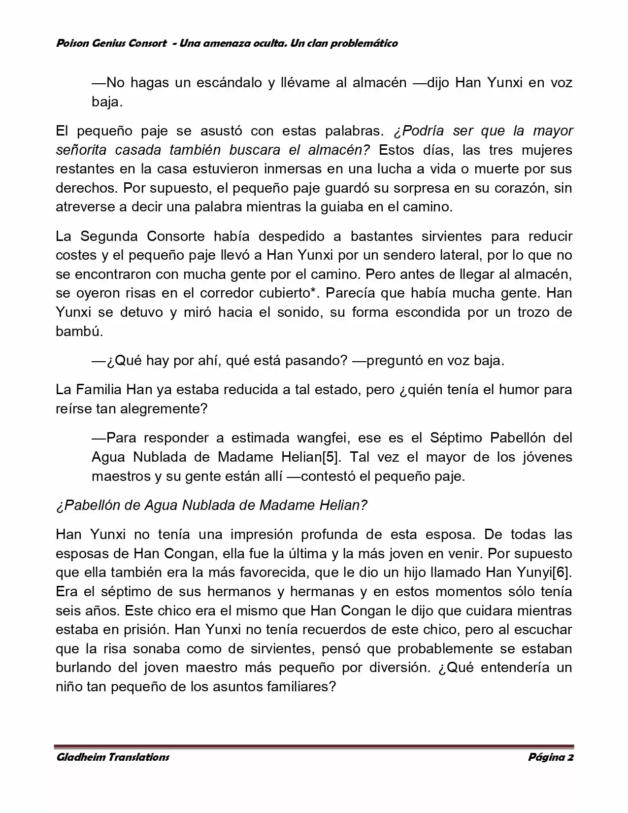 Poison Genious Consort (Novela) - Capítulo 80 - Página 2 - LectorTMOo