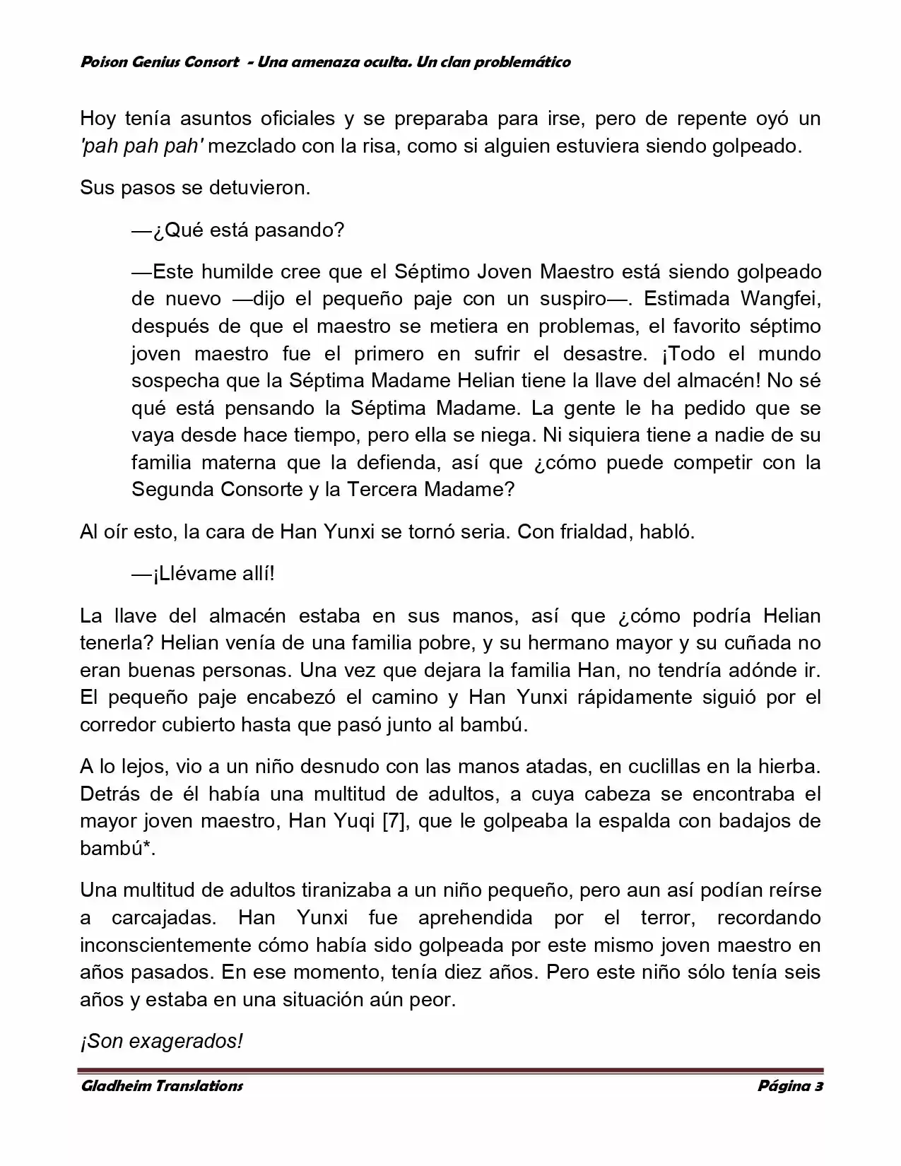 Poison Genious Consort (Novela) - Capítulo 80 - Página 3 - LectorTMOo