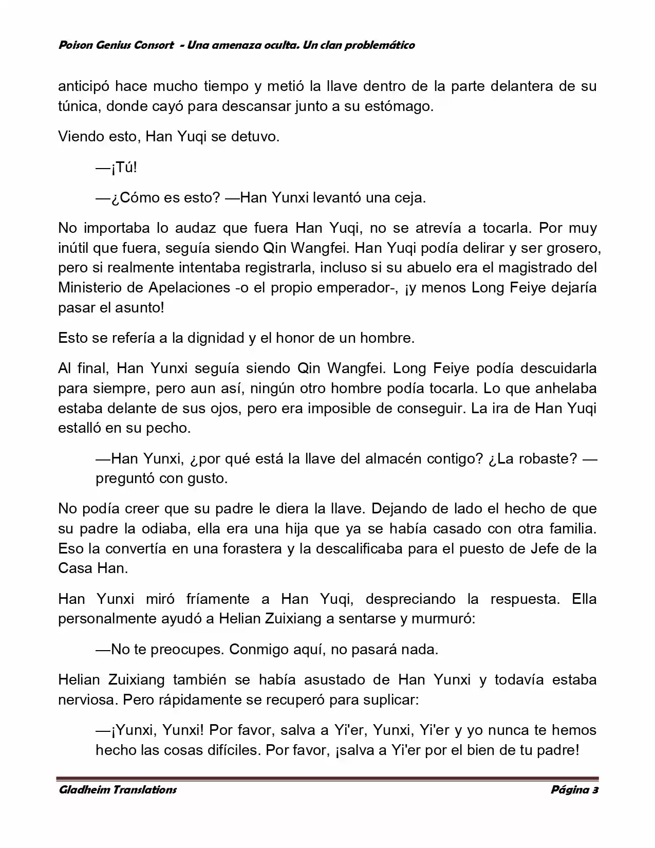Poison Genious Consort (Novela) - Capítulo 81 - Página 3 - LectorTMOo