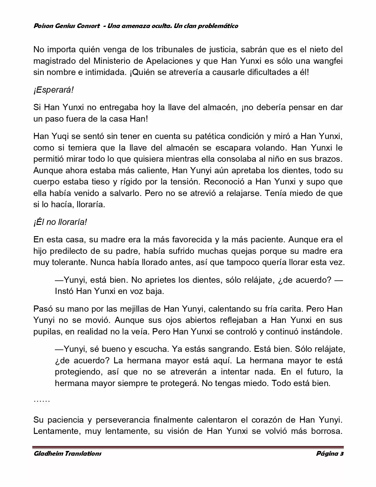 Poison Genious Consort (Novela) - Capítulo 82 - Página 3 - LectorTMOo