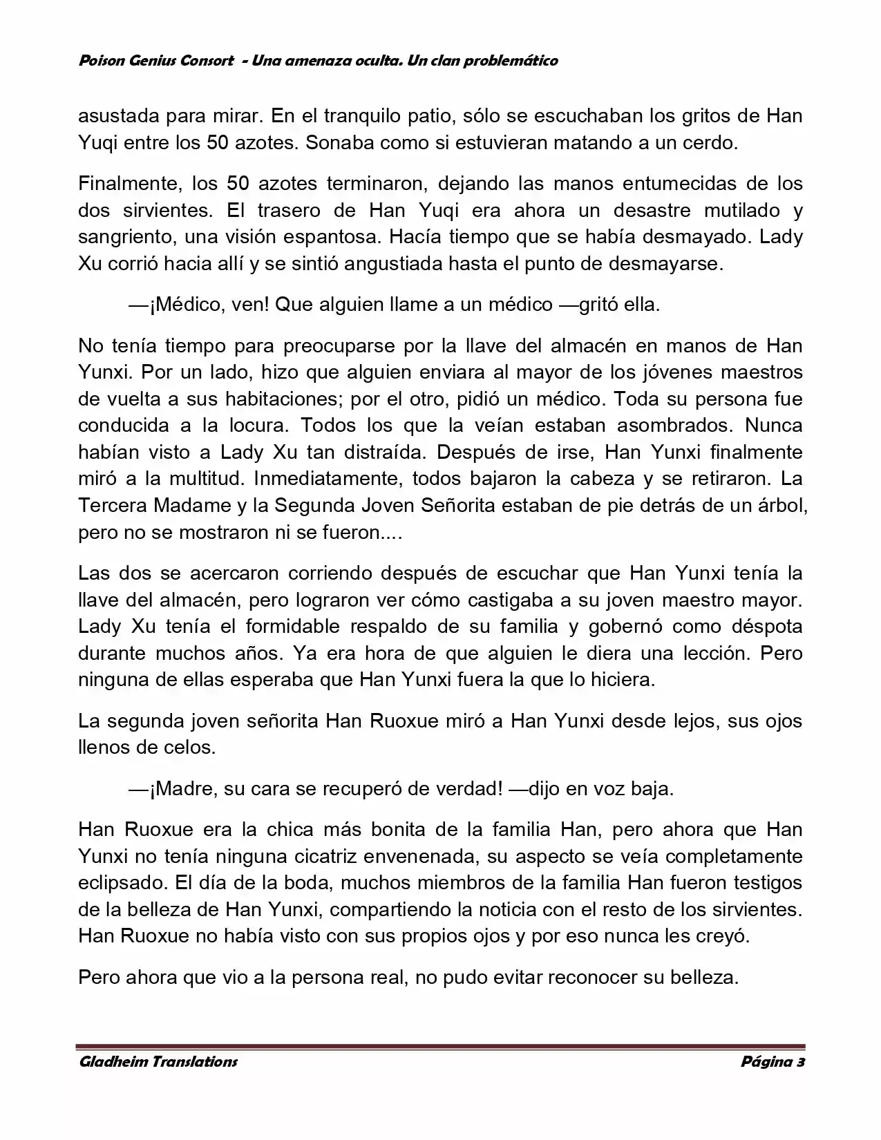 Poison Genious Consort (Novela) - Capítulo 85 - Página 3 - LectorTMOo