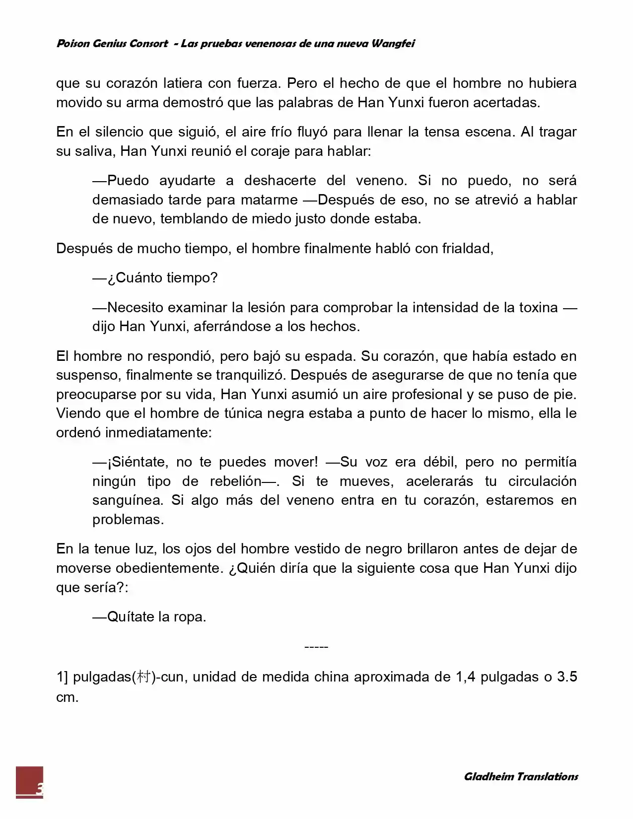 Poison Genious Consort (Novela) - Capítulo 9 - Página 3 - LectorTMOo