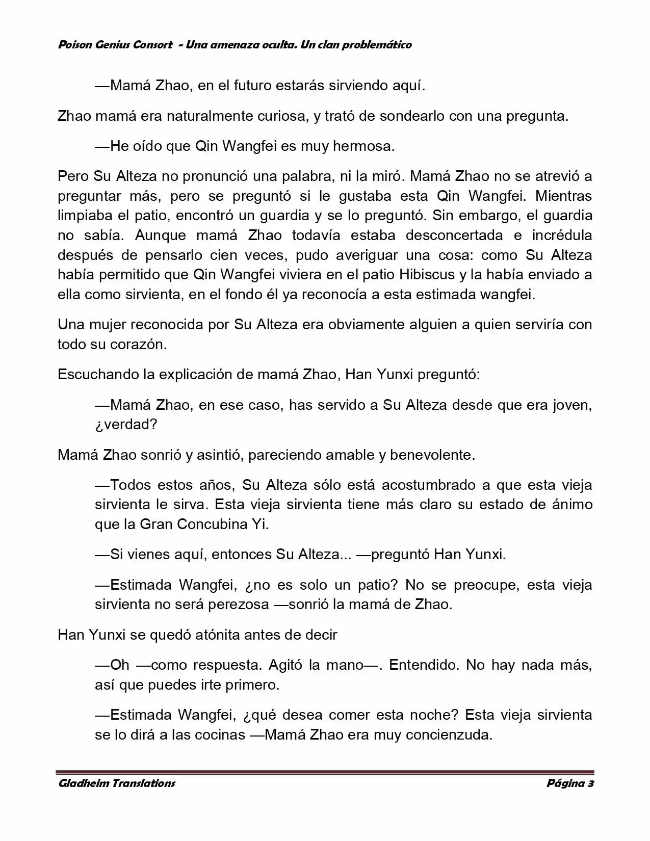 Poison Genious Consort (Novela) - Capítulo 98 - Página 3 - LectorTMOo