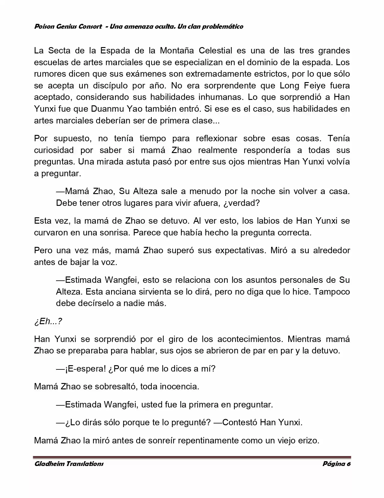 Poison Genious Consort (Novela) - Capítulo 98 - Página 6 - LectorTMOo