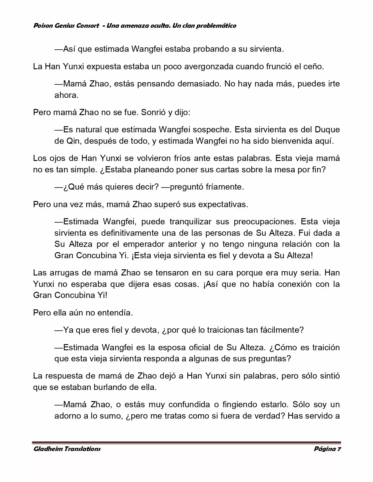 Poison Genious Consort (Novela) - Capítulo 98 - Página 7 - LectorTMOo