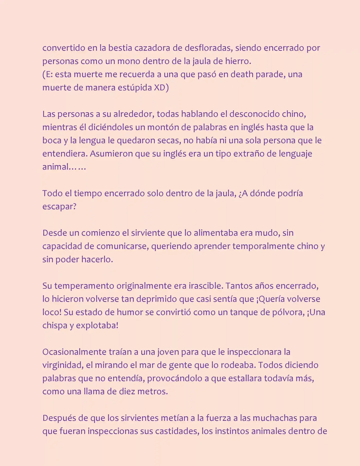 Poisoning The World: The Secret Service Mysterious Doctor Is A Young Beastly Wife (Novela) - Capítulo 13 - Página 4 - LectorTMOo