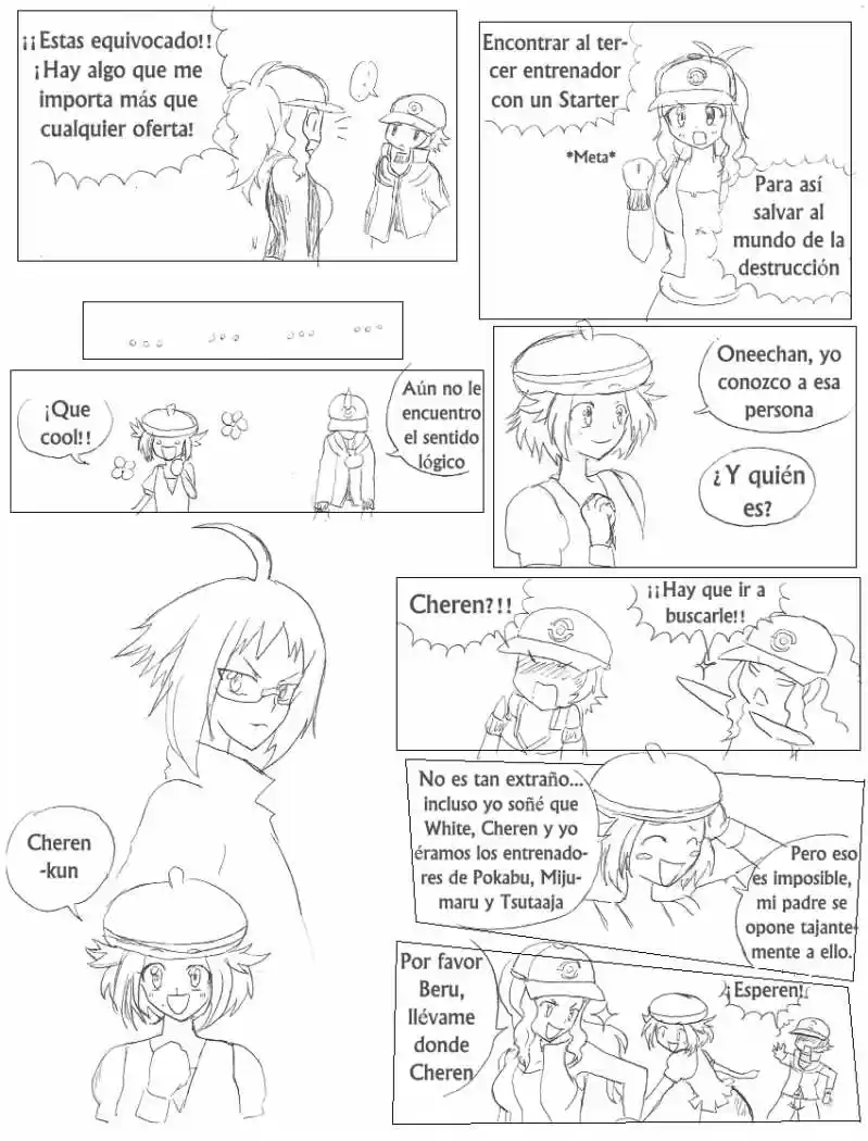Pokemon Doujinshi (Juego BW) - Capítulo 3 - Página 8 - LectorTMOo