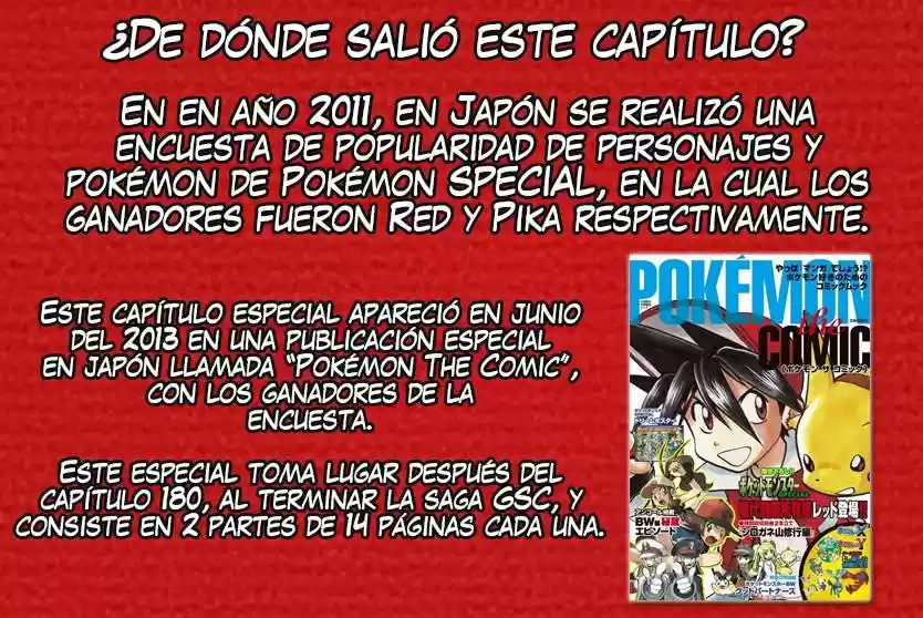 Pokemon Special (Pokémon Adventure) - Capítulo 180.01 - Página 2 - LectorTMOo