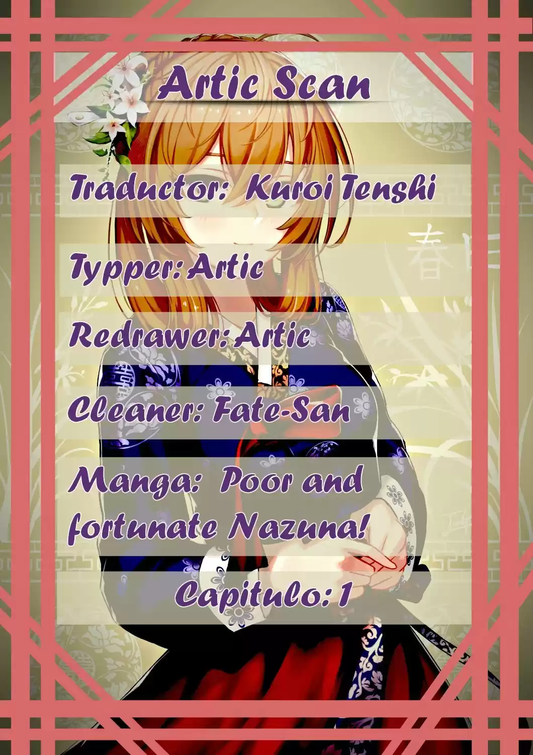 Poor And Fortunate Nazuna! - Capítulo 1 - Página 1 - LectorTMOo