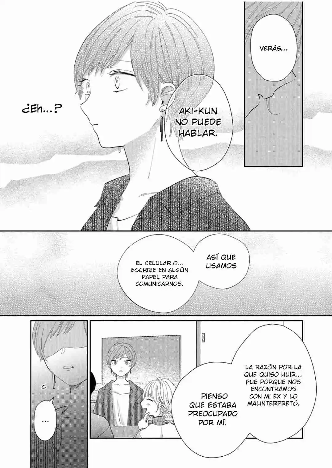 Por Alguna Razón, Puedo Oir El Amor De Aki-kun - Capítulo 10 - Página 12 - LectorTMOo