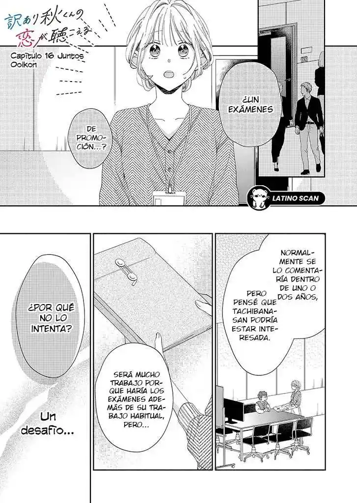 Por Alguna Razón, Puedo Oir El Amor De Aki-kun - Capítulo 16 - Página 4 - LectorTMOo