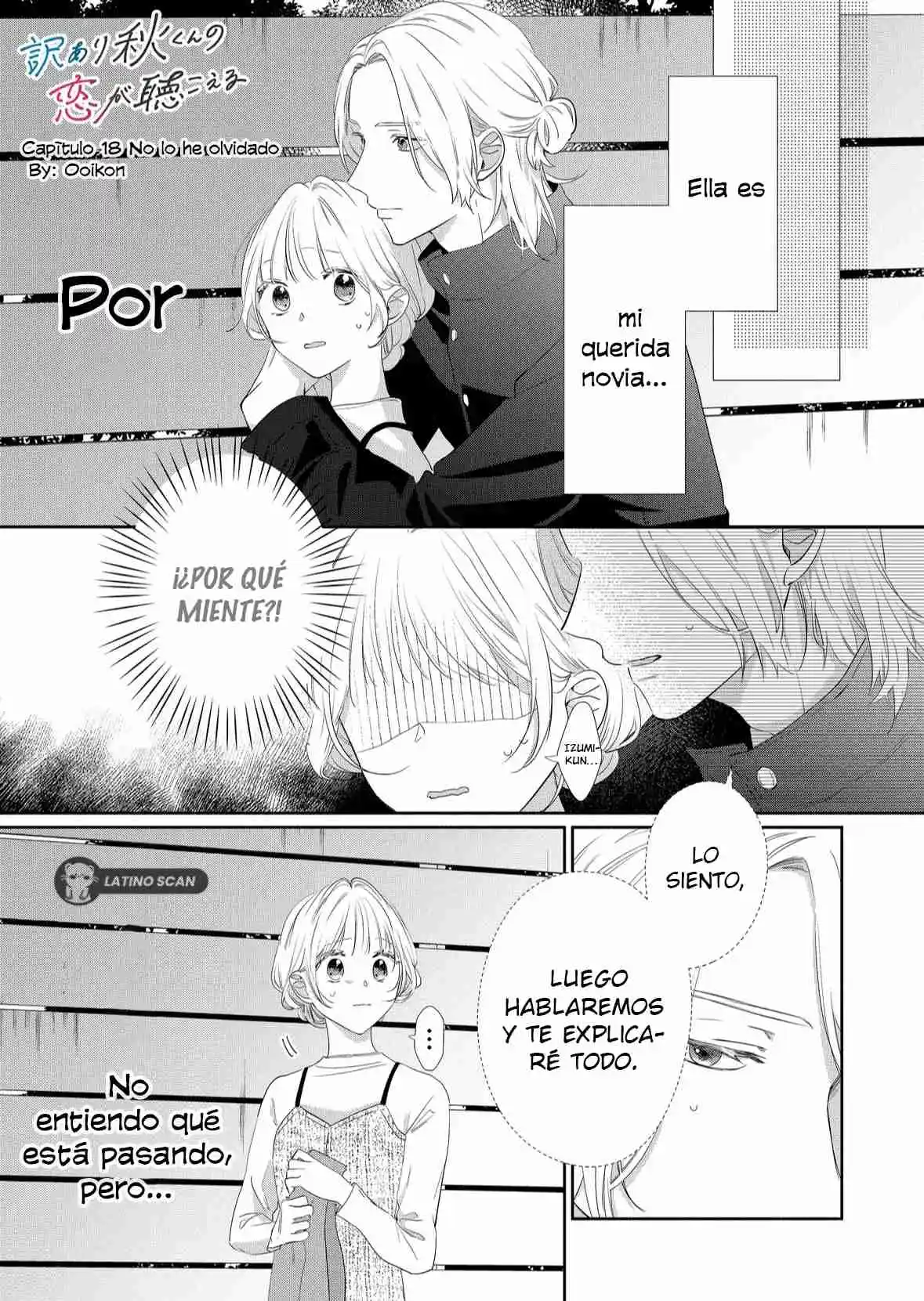 Por Alguna Razón, Puedo Oir El Amor De Aki-kun - Capítulo 18 - Página 4 - LectorTMOo
