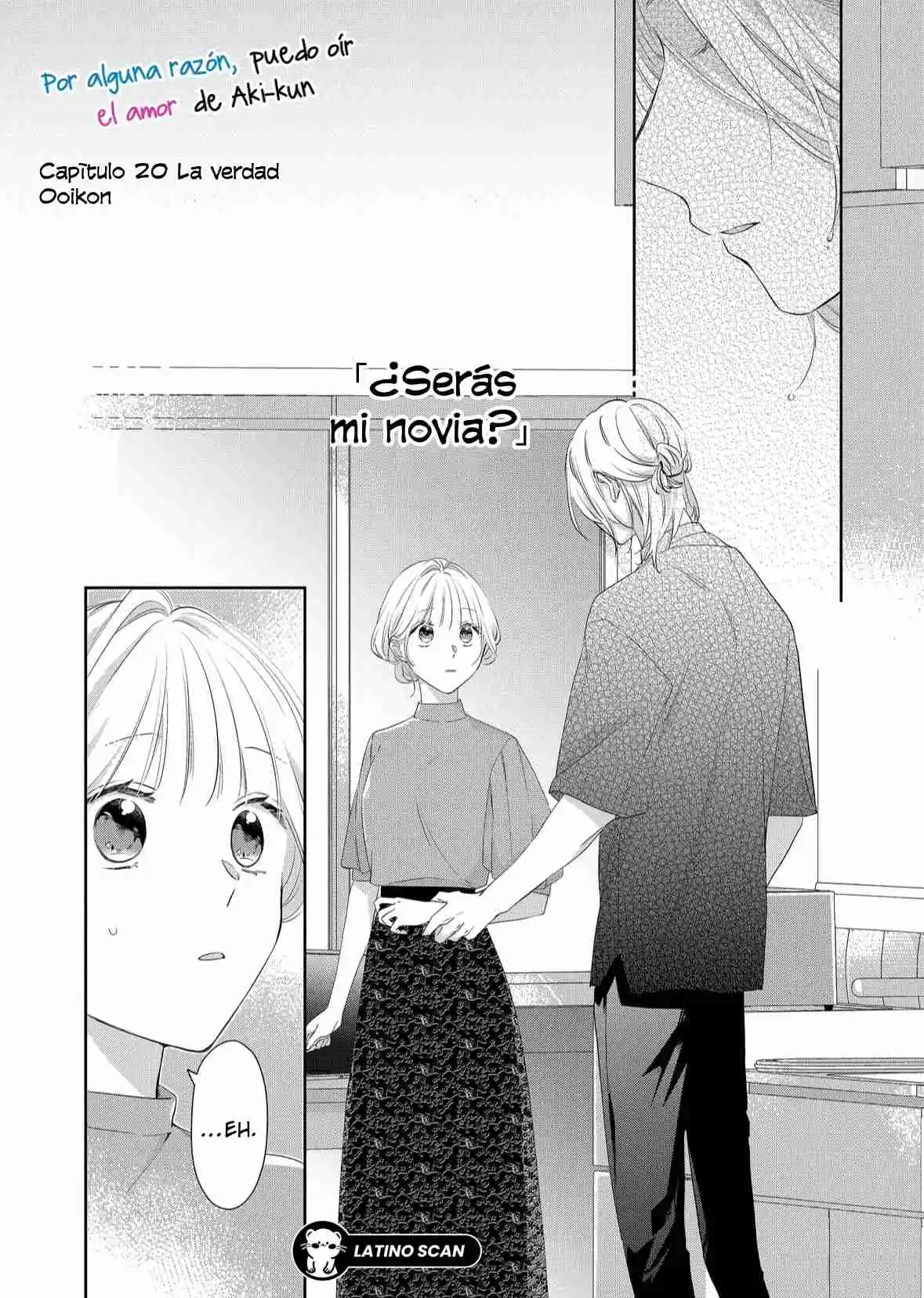 Por Alguna Razón, Puedo Oir El Amor De Aki-kun - Capítulo 20 - Página 5 - LectorTMOo