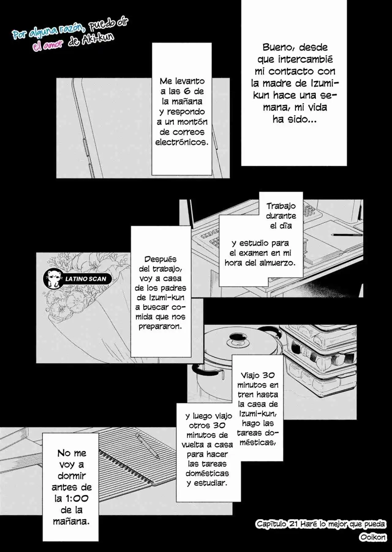 Por Alguna Razón, Puedo Oir El Amor De Aki-kun - Capítulo 21 - Página 5 - LectorTMOo